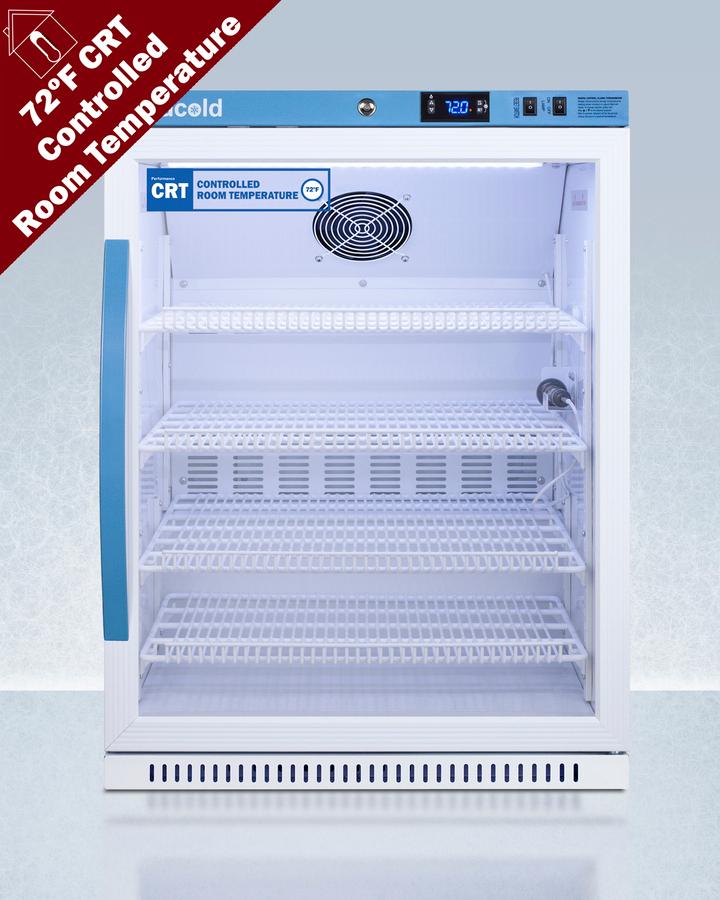 6 CU.FT. Upright Controlled Room Temperature Cabinet, ADA Height