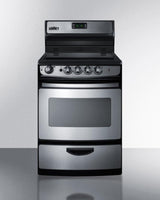 24" Wide Electric Smooth-top Range