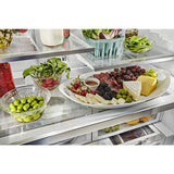 26.8 cu. ft. 36-Inch Width Standard Depth French Door Refrigerator with Exterior Ice and Water and PrintShield™ finish