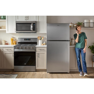 Whirlpool® 32.8-inch Wide Top Freezer Refrigerator with Total Coverage Cooling- 15.6 Cu. Ft.