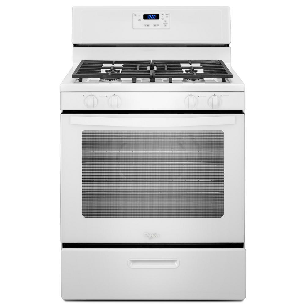 Whirlpool® 5.1 Cu. Ft. Freestanding 4-Burner Gas Stove