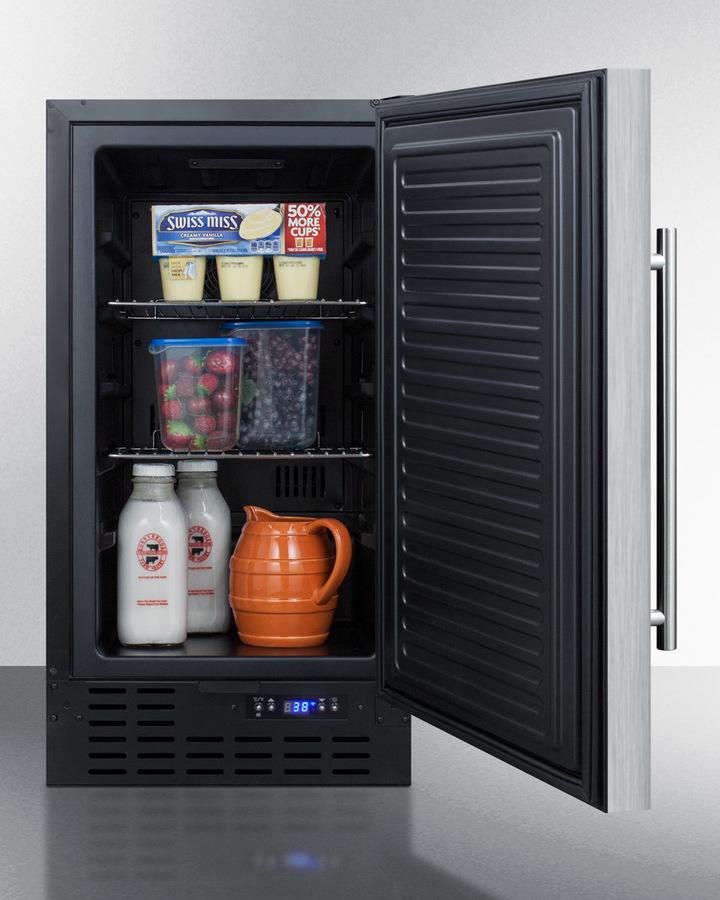 18" Wide Built-in All-refrigerator, ADA Compliant