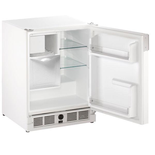 21" Refrigerator/ice Maker With White Solid Finish (115 V/60 Hz Volts /60 Hz Hz)