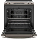GE® 30" Slide-In Electric Convection Range