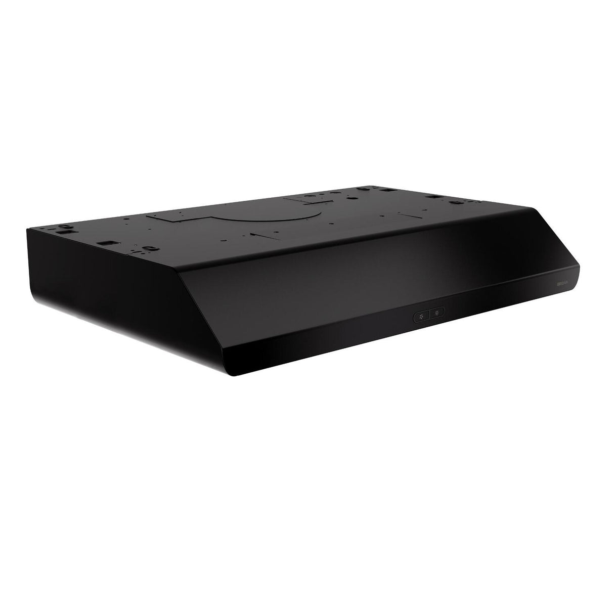 Broan® Sahale 30-Inch Convertible Under-Cabinet Range Hood, ENERGY STAR®, 375 Max Blower CFM, Black