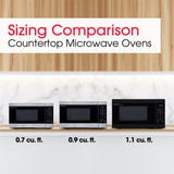 Sharp 0.9 cu. ft. 900W Stainless Steel Countertop Microwave Oven