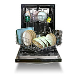 24" Stainless Steel Dishwasher with Spin&Load Rack and AI Intelligent Wash - 50 dBA