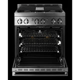 30" NOIR™ Gas Professional-Style Range