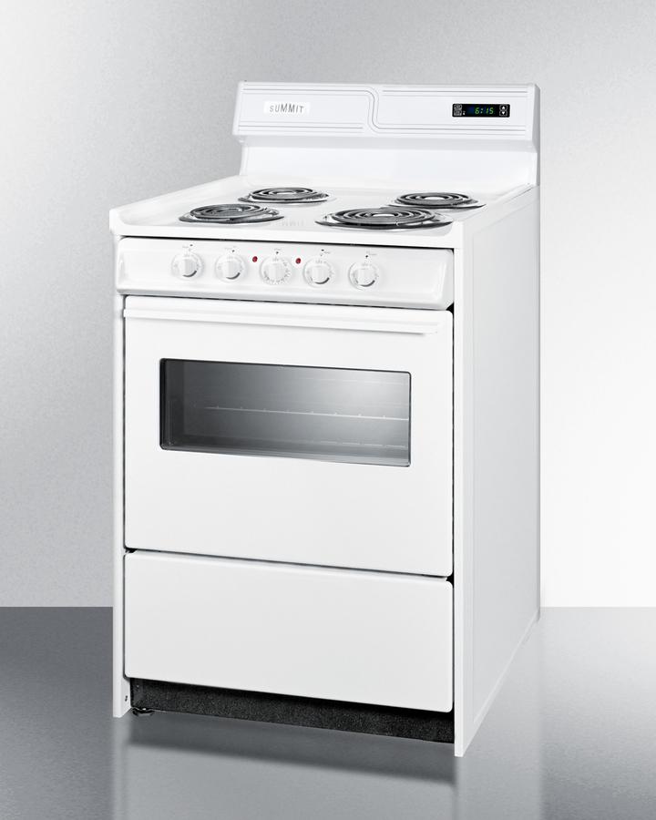 24" Wide Electric Coil Top Range
