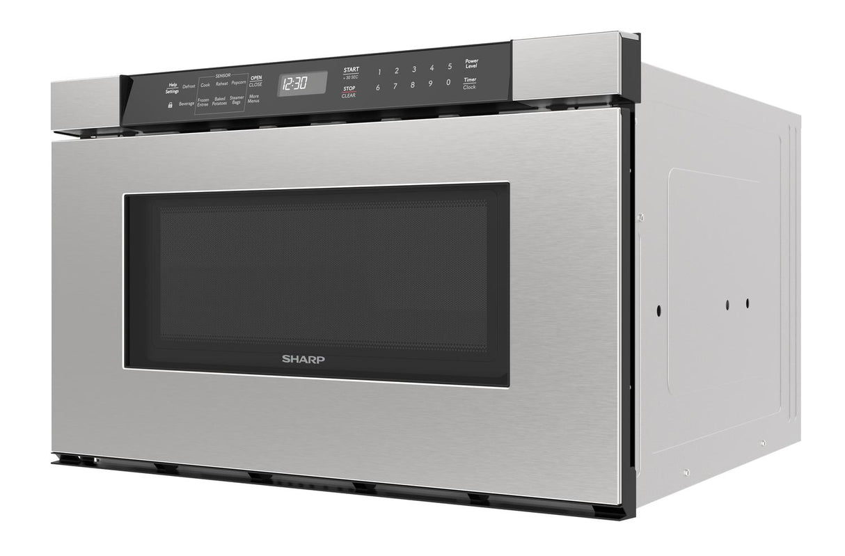Sharp 24 in. 1.2 cu. ft. Built-In Microwave Drawer™ Oven in Stainless Steel