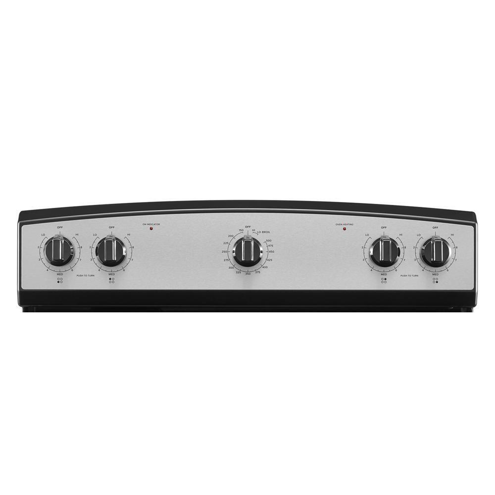 Amana® 30-inch Electric Range with Easy-Clean Glass Door