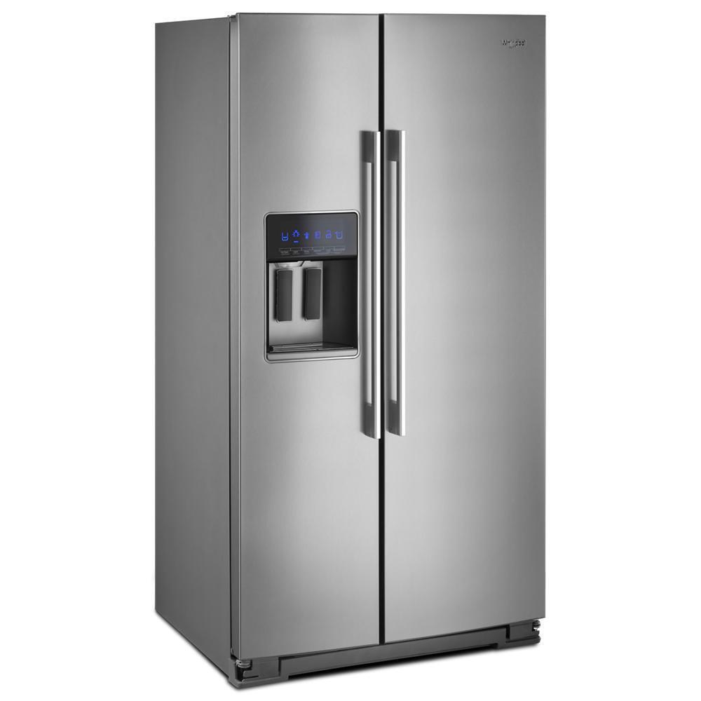 36-inch Wide Contemporary Handle Counter Depth Side-by-Side Refrigerator - 21 cu. ft.