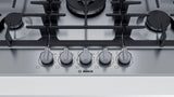 800 Series Gas Cooktop Stainless steel