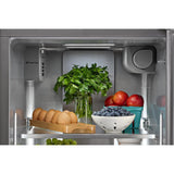20.8 Cu. Ft. Counter-Depth Side-by-Side Refrigerator with Exterior Ice and Water Dispenser in PrintShield™ Finish