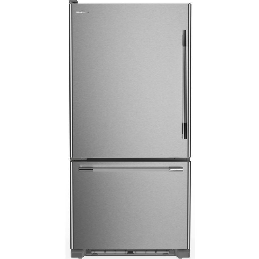 22 cu. ft. 33-Inch Width Full Depth Non-Dispense Bottom Mount Refrigerator