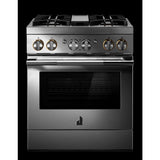 RISE™ 30" Dual-Fuel Professional Range