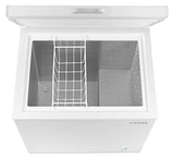 5.3 Cu. Ft. Compact Freezer with 2 Rollers White
