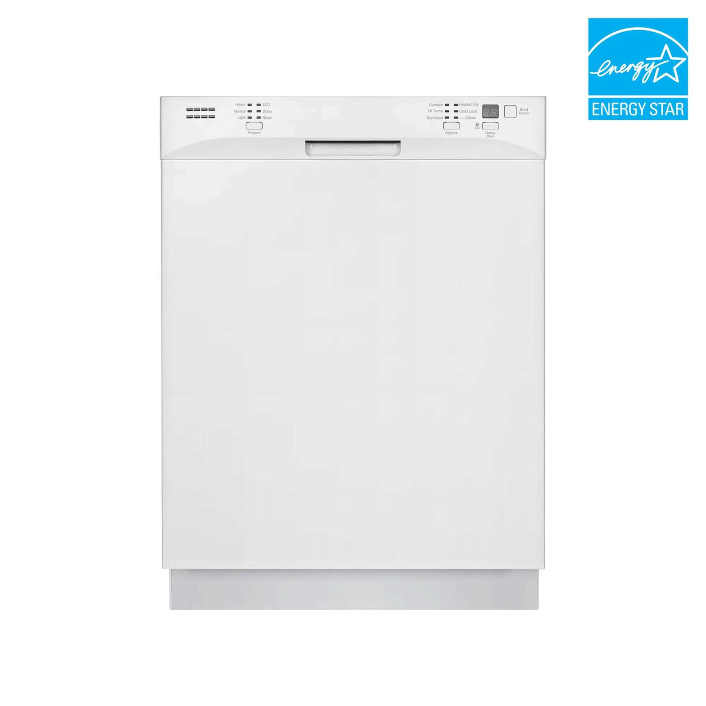 Element Electronics 24" Front Control Built-in Dishwasher - White (ENB6632PEBW)