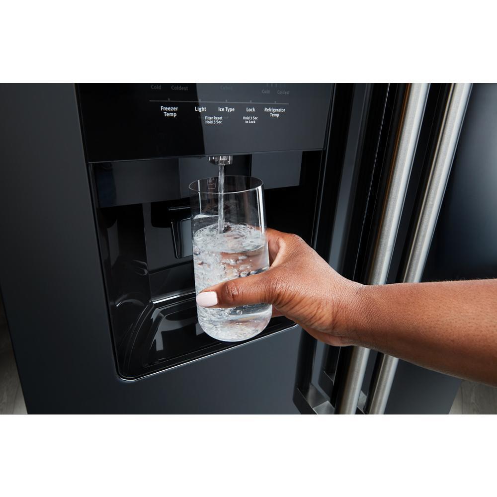 36-Inch Wide Side-by-Side Refrigerator - 25 Cu. Ft.
