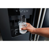 36-Inch Wide Side-by-Side Refrigerator - 25 Cu. Ft.