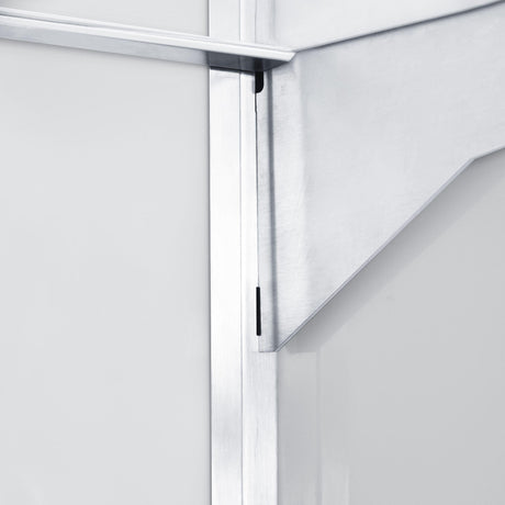 FORNO Cologne - 30" Freestanding 18.4 Cu.Ft. Stainless Steel Refrigerator