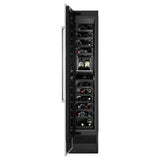 18"Panel-Ready Built-In Wine Column Refrigerator, Left Swing