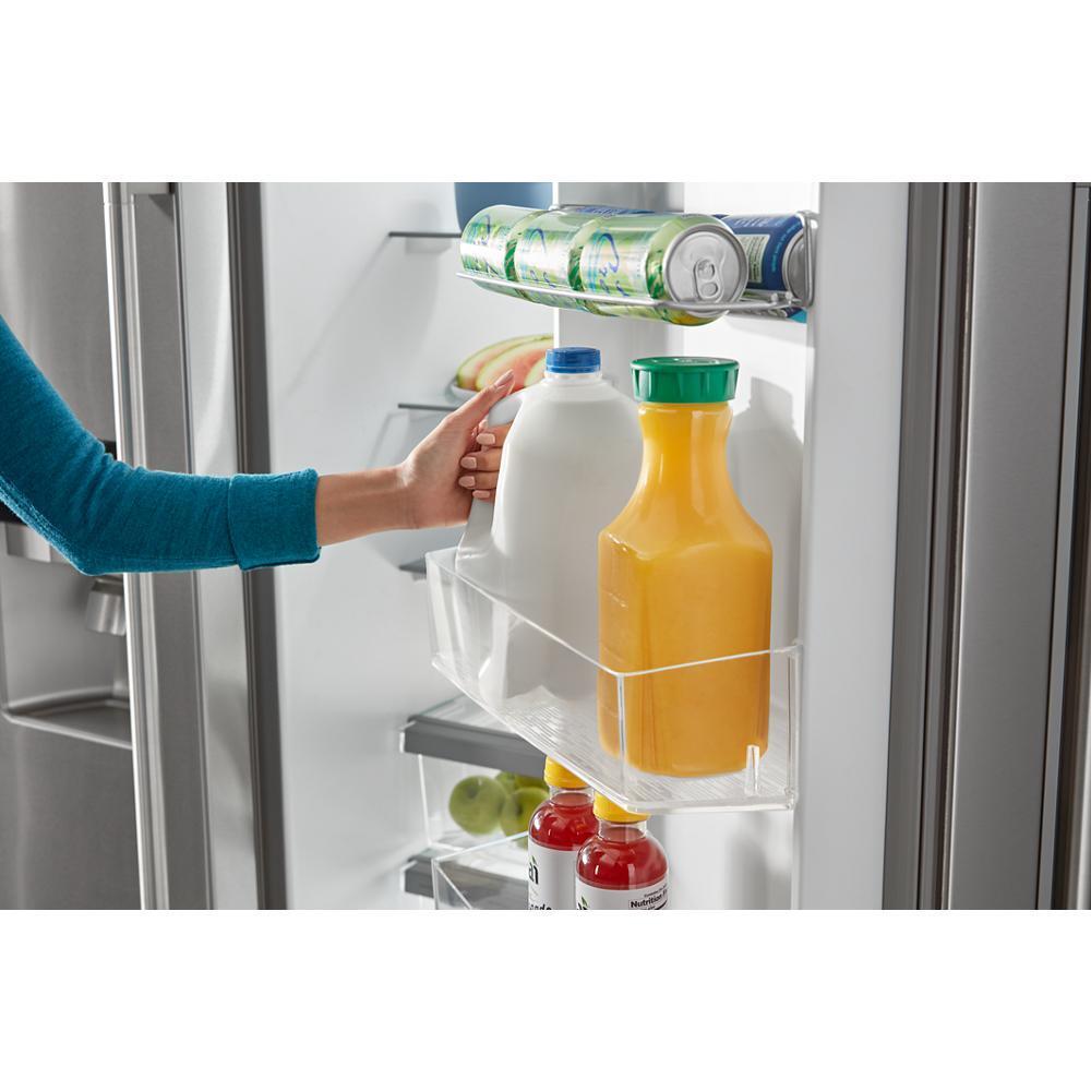 36-Inch Wide Side-by-Side Refrigerator - 25 Cu. Ft.