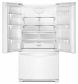 33-inch Wide French Door Refrigerator - 22 cu. ft. - White