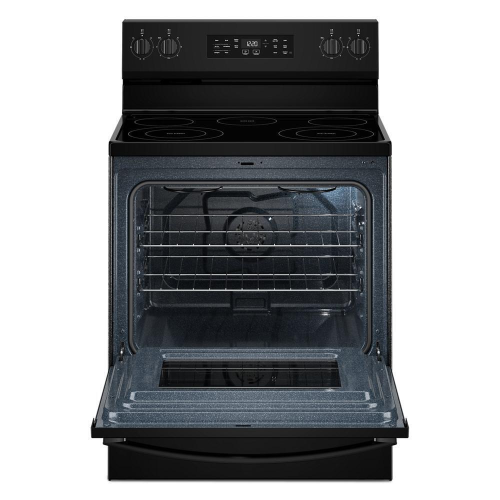 30-inch Electric Range with Air Cooking Technology and Steam Clean