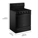 30-inch Gas Range with Air Cooking Technology and EZ-2-Lift™ Hinged Grates