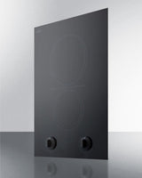 15" Wide 230v 2-burner Radiant Cooktop