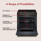 5.0 Cu. Ft. Smart Slide-in Gas Range with Convection Cooking Modes and 2-in-1 Burner