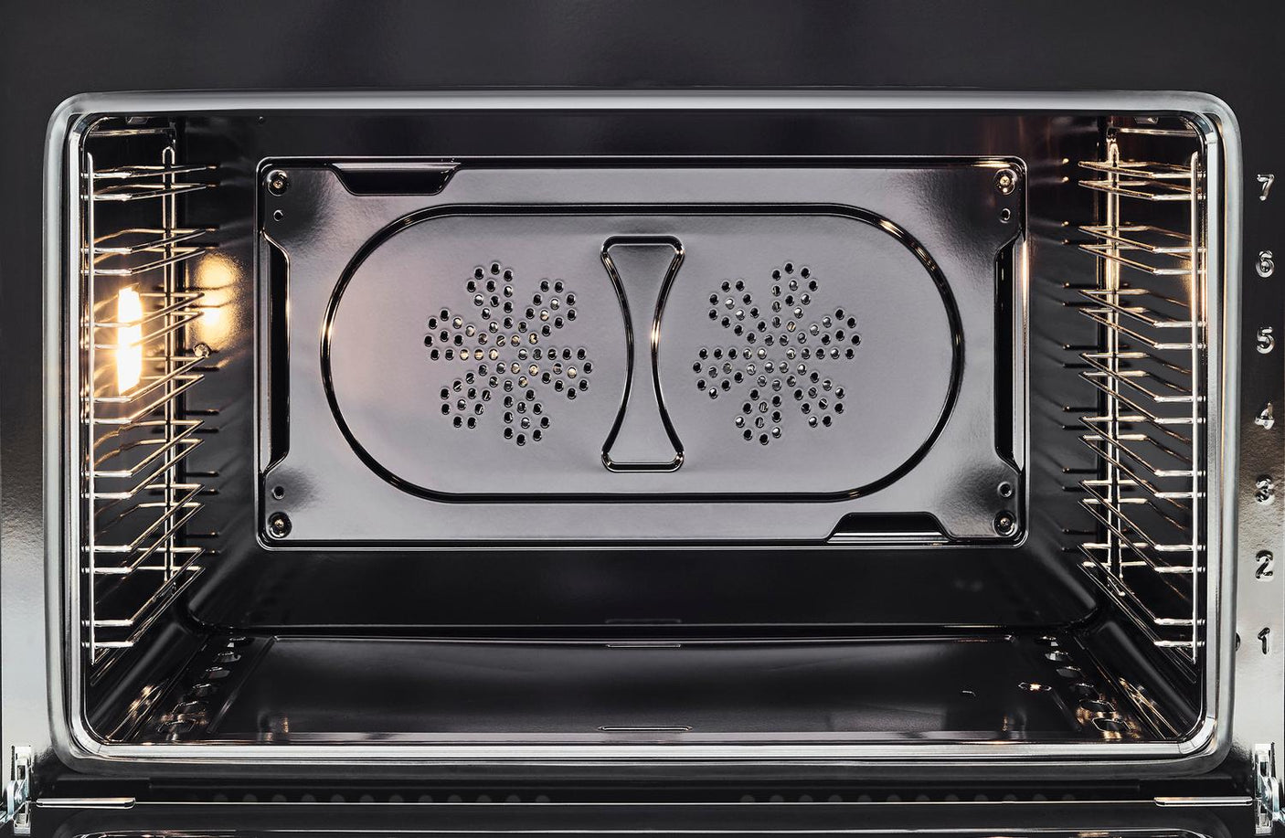 30" Master Series range - Gas oven - 4 aluminum burners - Black knobs - LP version
