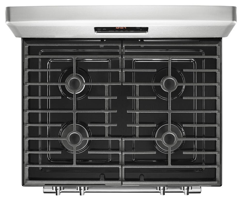 30-Inch Wide Gas Range with Fan Convection and Max Capacity Rack - 5.8 Cu. Ft.