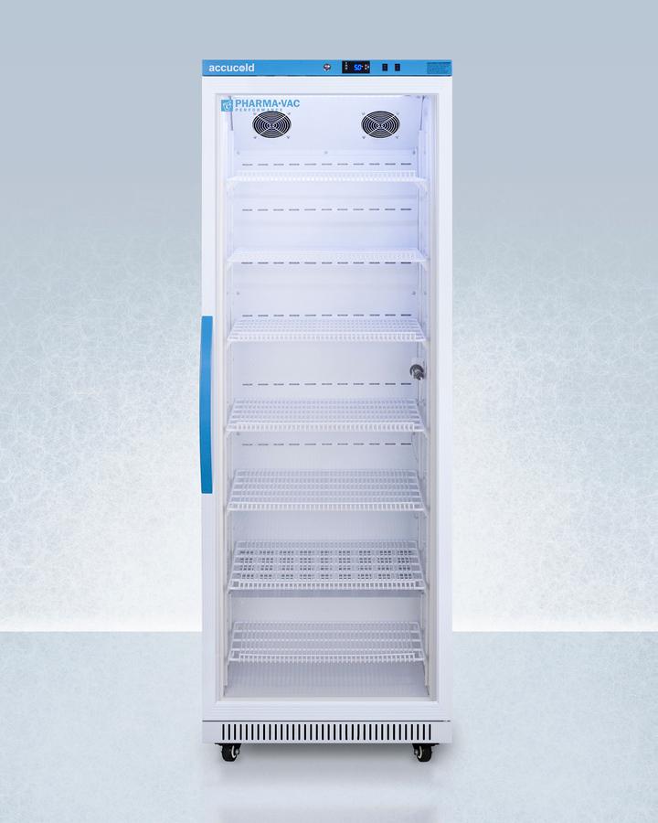 18 CU.FT. Upright Vaccine Refrigerator, Certified To Nsf/ansi 456 Vaccine Storage Standard