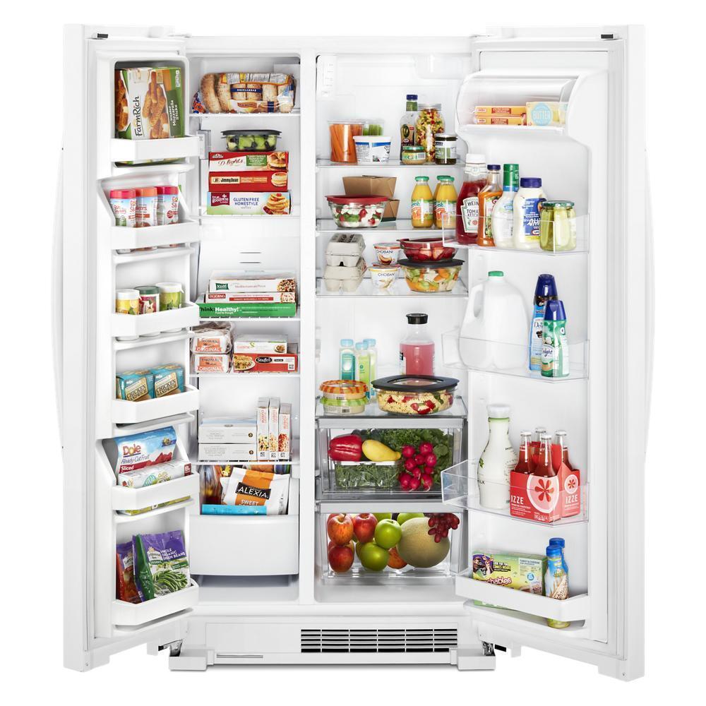 36-inch Wide Side-by-Side Refrigerator - 25 cu. ft.