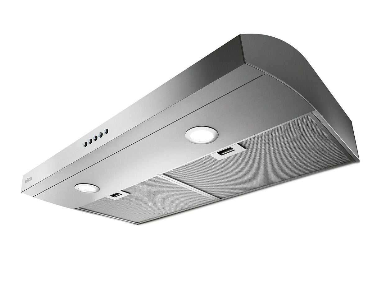 ALLASIO BLACK Undercabinet Range Hood 30" wide - 300CFM