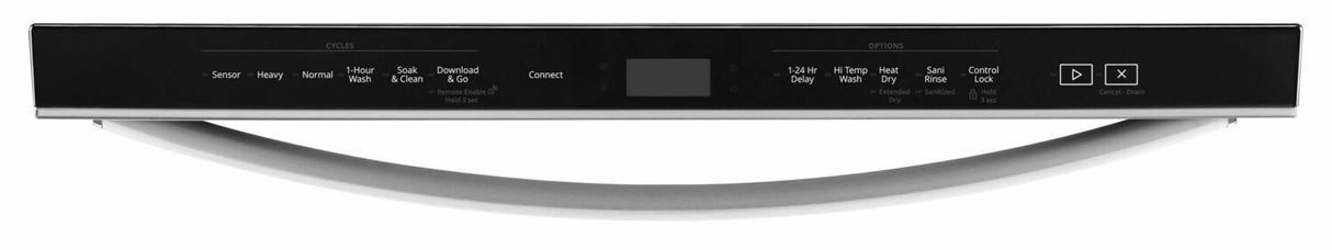 Smart Dishwasher with Stainless Steel Tub - Fingerprint Resistant Stainless Steel