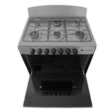 Element Electronics 4.0 cu. ft. 30", 6-Burner Gas Range (EEGR3A6MCCS)