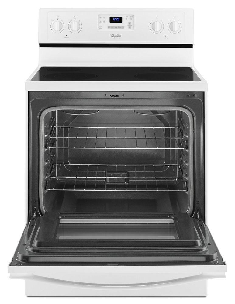 5.3 Cu. Ft. Freestanding Electric Range with Easy Wipe Ceramic Glass Cooktop