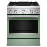 30-Inch 4 Burner Commercial-Style Dual Fuel Range with No Preheat Air Fry Mode