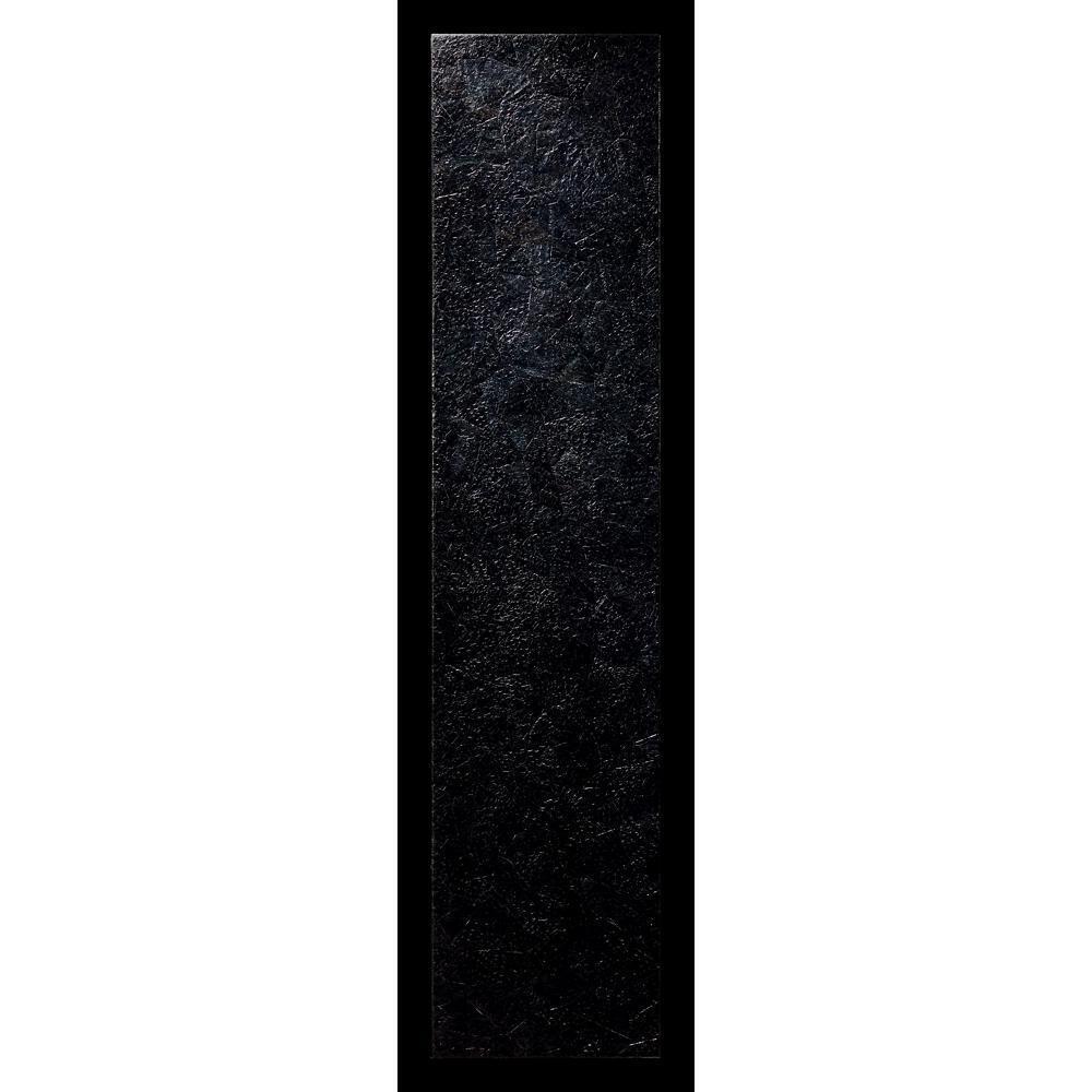 18" Elements Collection Dark Pen Black Custom Column Panel