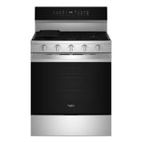 30-inch Smart Gas Range with Air Cooking Technology, No Preheat Air Fry, Steam/Self Clean and High Speed Preheat