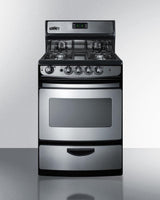24" Wide Gas Range