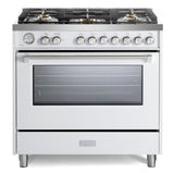 Verona Ultima 36" Gas Range - White