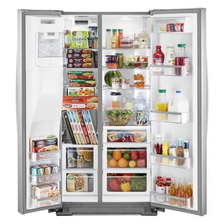 36-inch Wide Side-by-Side Counter Depth Refrigerator - 20 cu. ft.