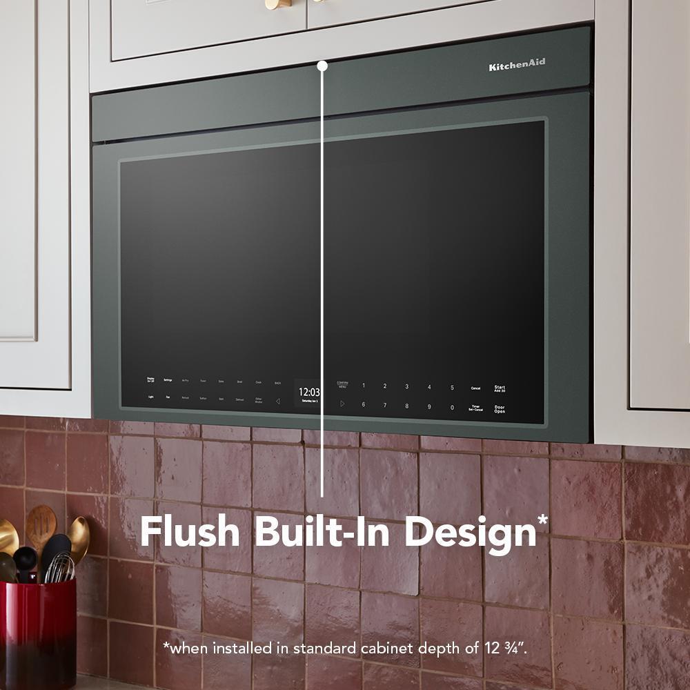 Multifunction Over-the-Range Microwave Oven with Flush Built-In Design