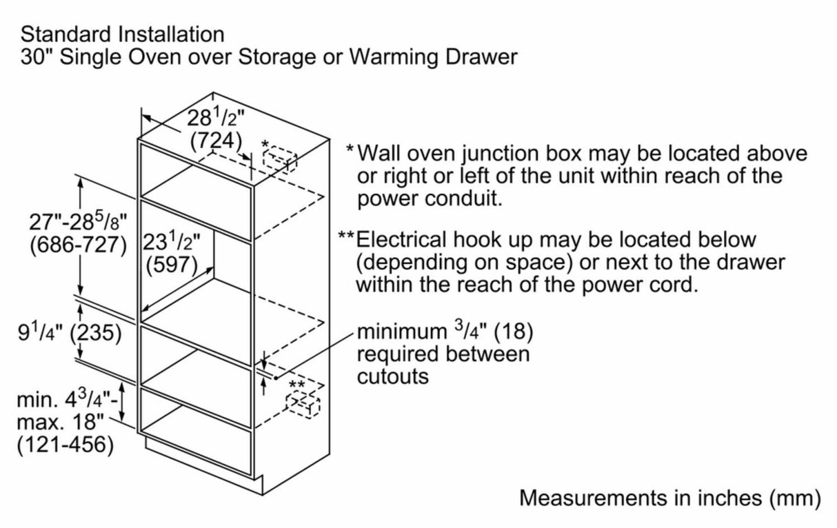 500 Series, 30", Storage Drawer