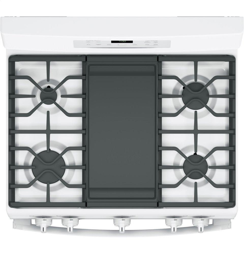 GE® 30" Free-Standing Gas Convection Range