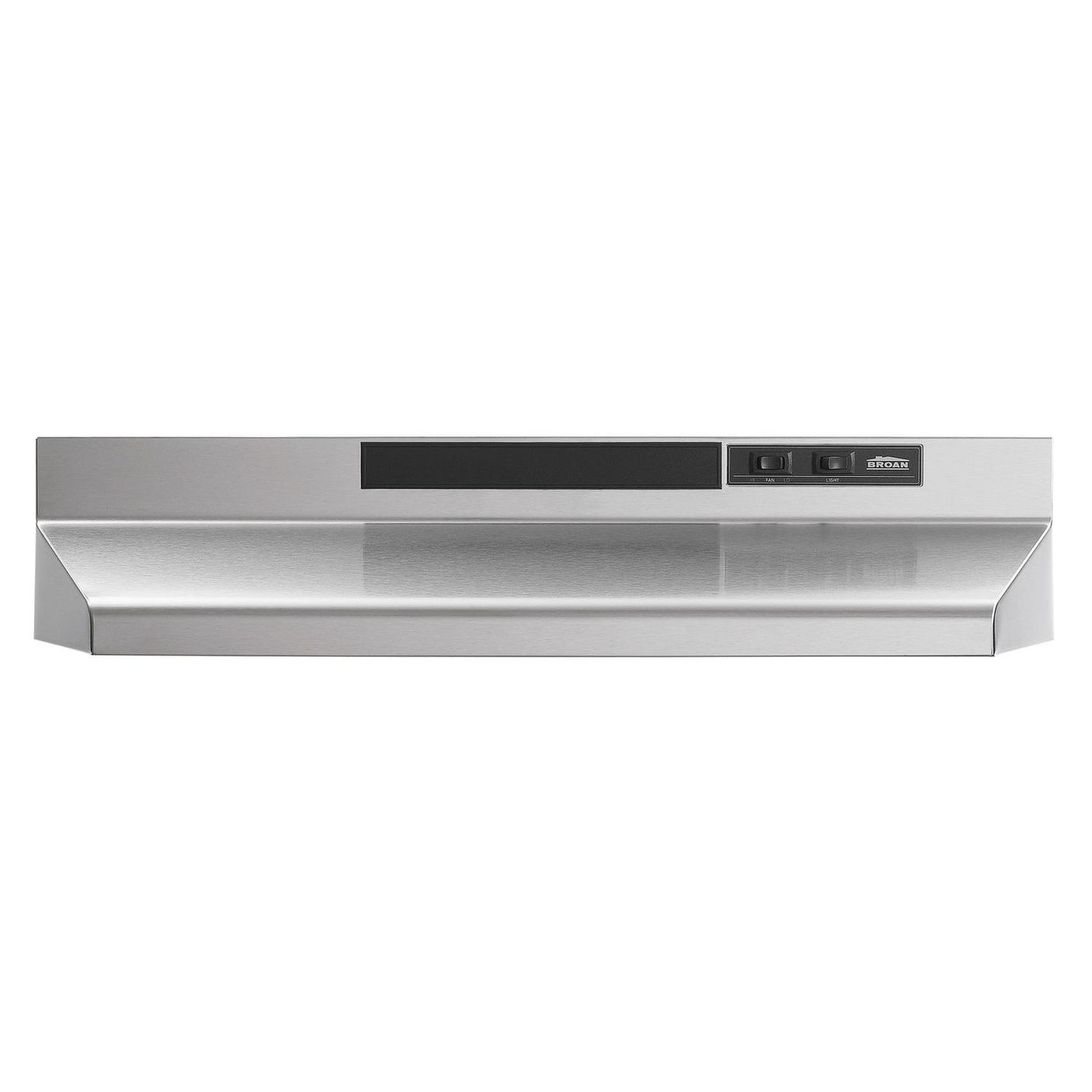 Broan® 24-Inch Convertible Under-Cabinet Range Hood, 160 CFM, Stainless Steel
